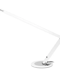 GLOSSIQ Slim LED Bureaulamp – Aluminium – Verstelbaar – Wit