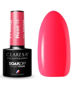 GLOSSIQ x CLARESA Neon 14 – 5g | Ultra-felle Neon Gellak voor een Zomerstatement