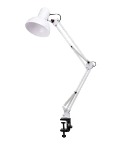 GLOSSIQ PiX 314 Behandel- en Bureaulamp – Klemarm, Verstelbaar, Wit – Zonder lamp