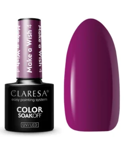 GLOSSIQ x CLARESA Make a Wish 4 – 5g | Hybride Gellak met Sprankelende Finish & Intense Kleur