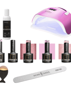 GLOSSIQ Gellak Starterset – Pink Glam Edition