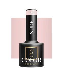 GLOSSIQ x OCHO NAILS Nude N01 – 5g | Elegante Nude Gellak voor Tijdloze Manicures
